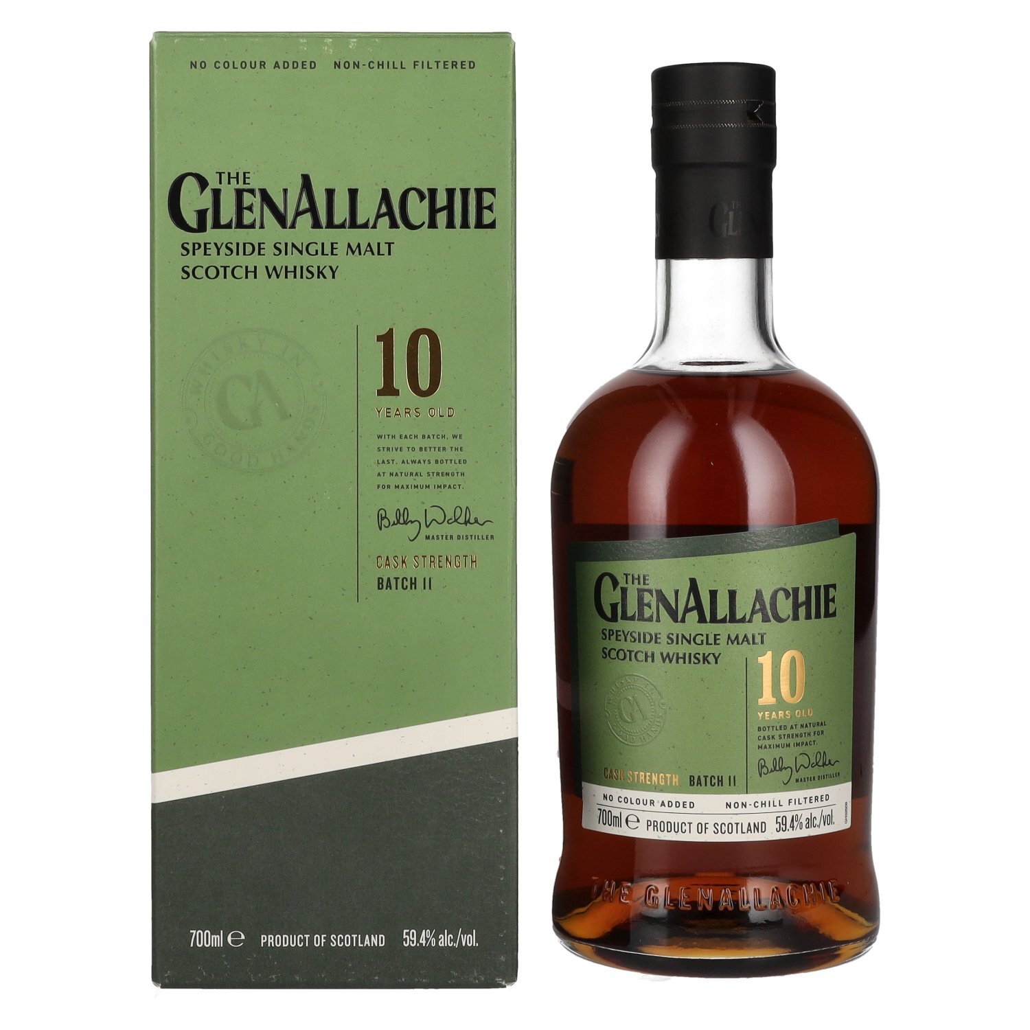 The GlenAllachie 10 Years Old CASK STRENGTH Batch 11