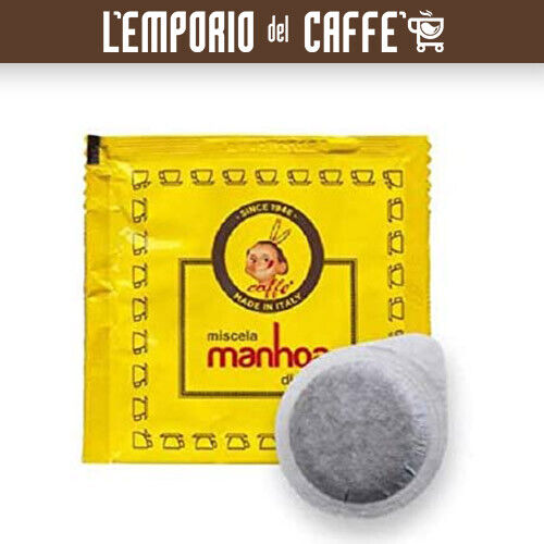 300 Cialde Carta 44mm Caffe PASSALACQUA Miscela MANHOA Gusto Vellutato Arabica