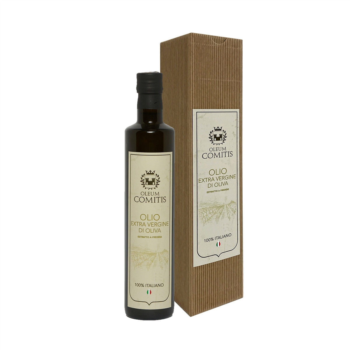 Oleum Comitis - Olio Extra Vergine di Oliva - Confezione Rustica 500 ml