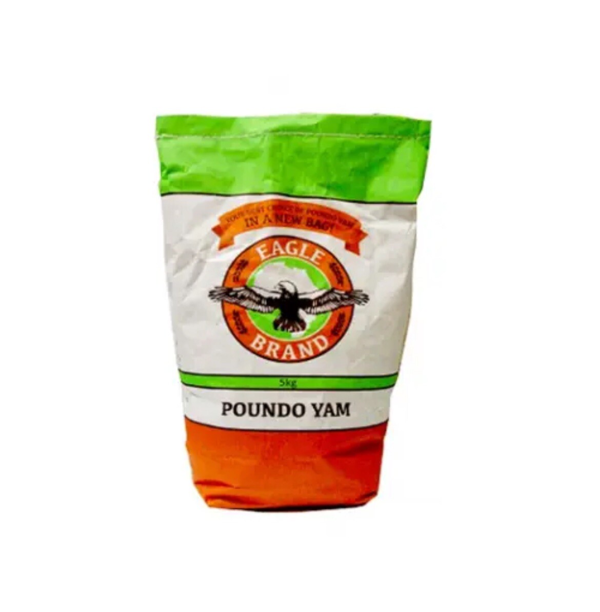 Eagle brand poundo yam 5 kg farina di igname