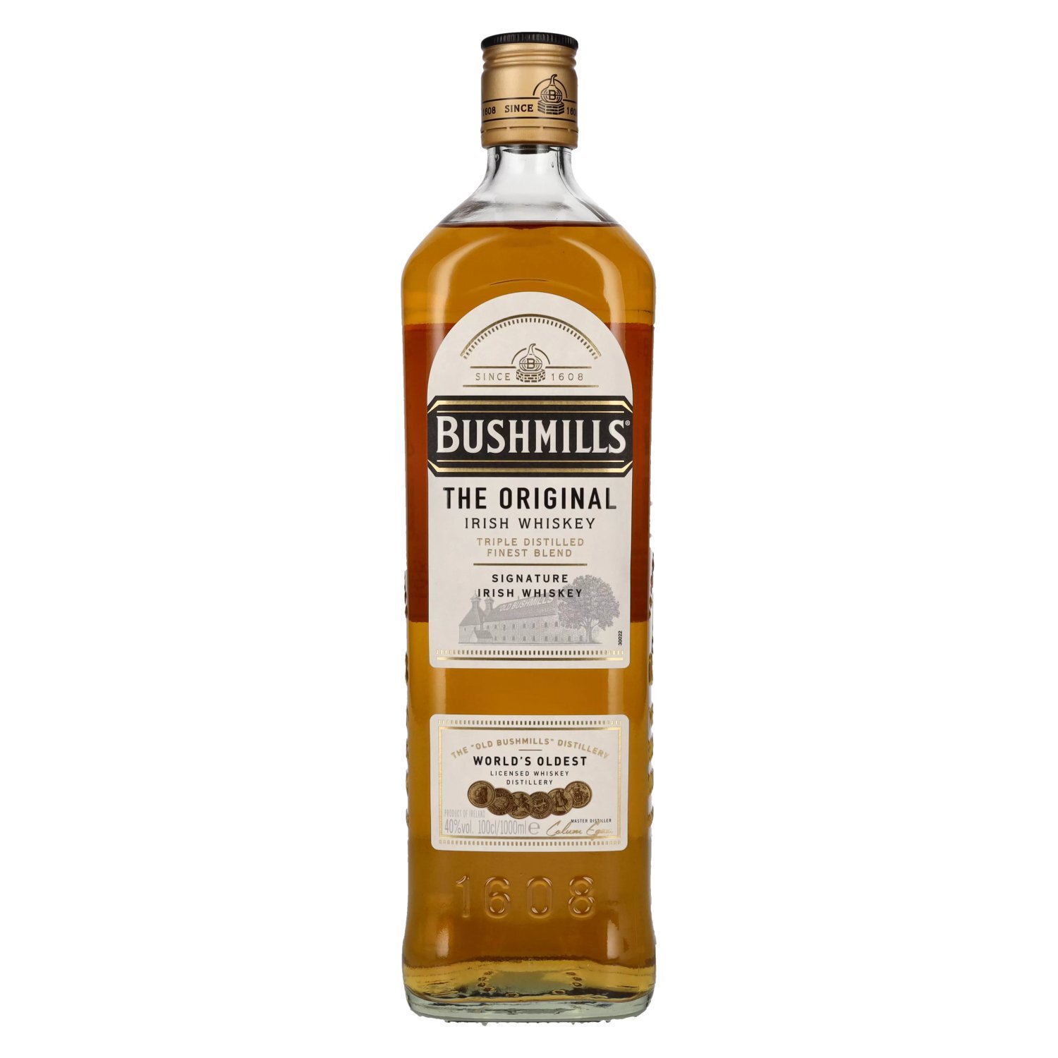 Bushmills Triple Distilled Original Irish Whiskey 1,00 l