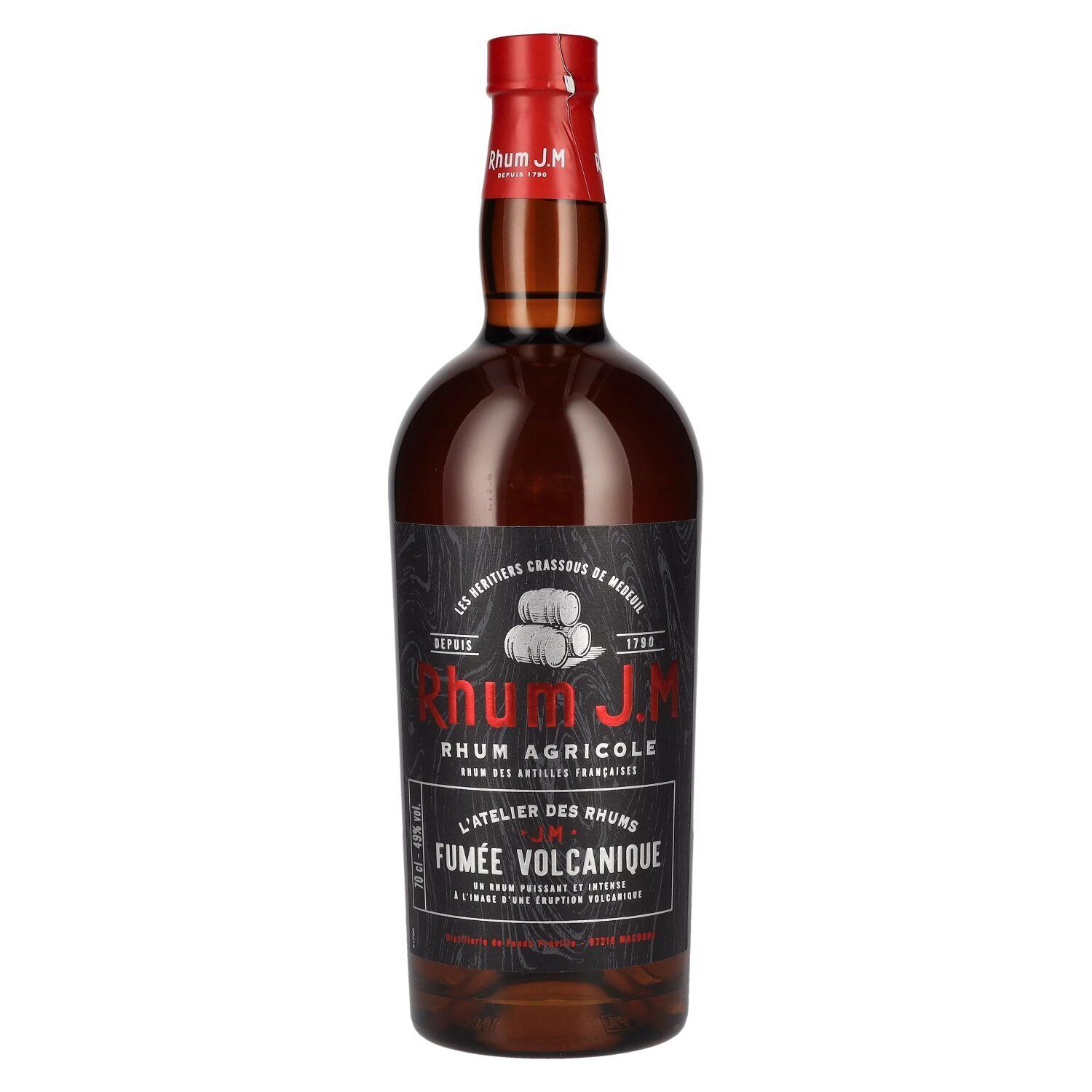 Rhum J.M FUMÉE VOLCANIQUE Rhum Agricole