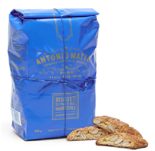 Biscotti di Prato alle Mandorle, Cantucci Classici alle Mandorle e Pinoli, Sacch