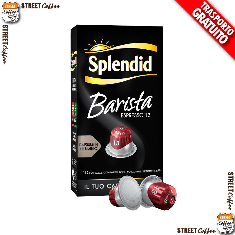 600 Cialde Capsule Caffè Splendid Miscela Barista compatibili Nespresso *