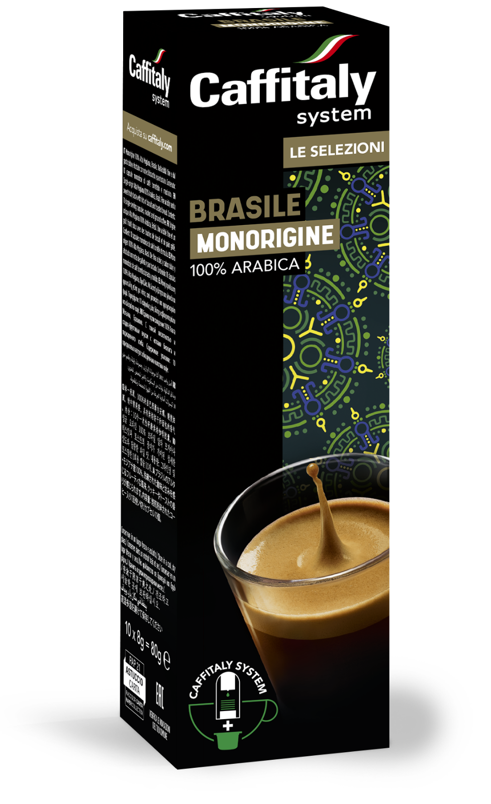 Caffitaly System - Monorigine Caffè Brasile Special Edition - 200 Capsule