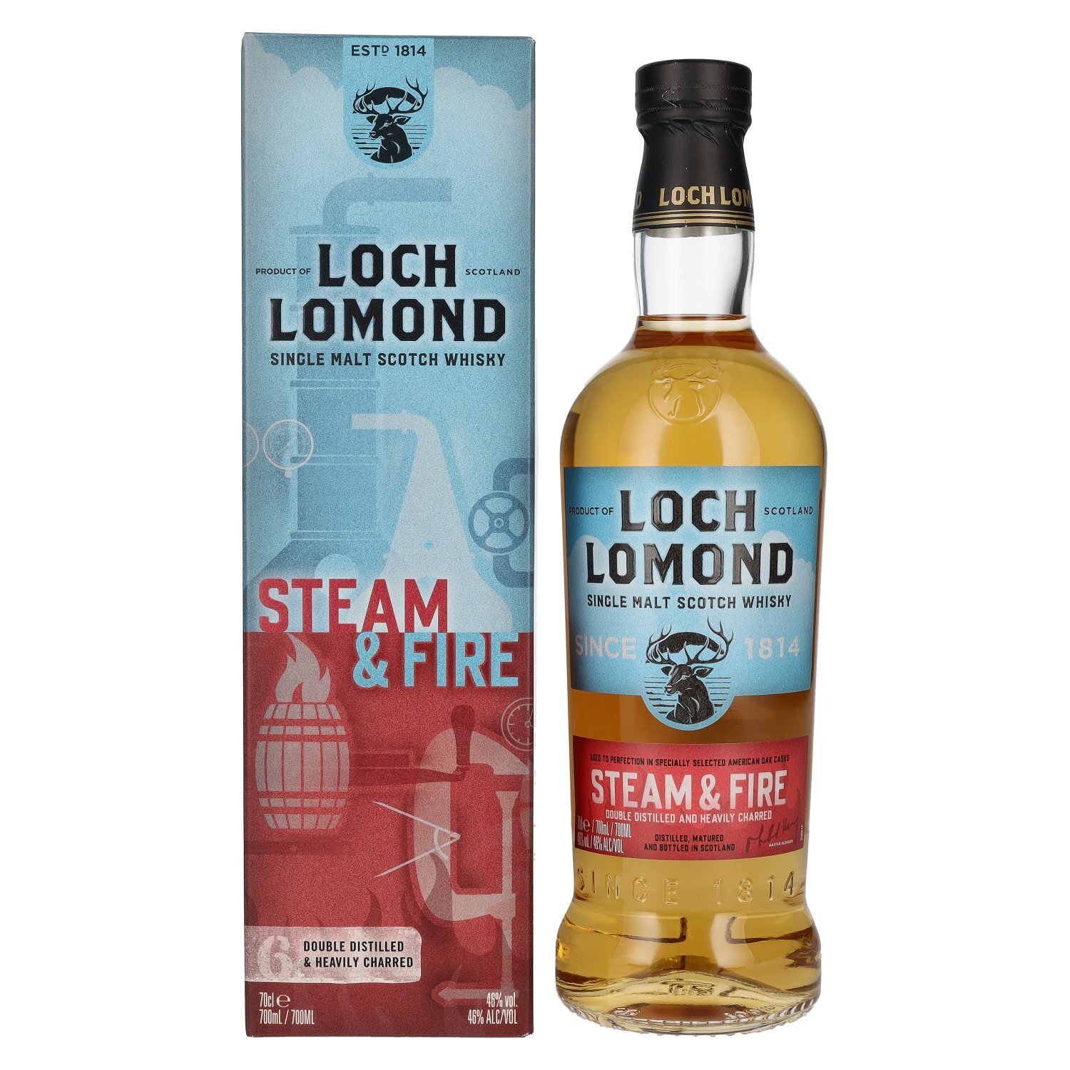 Loch Lomond STEAM & FIRE Single Malt Scotch Whisky