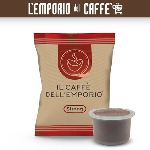 200 Capsule Il Caffè Dell' Emporio Compatibili Fior Fiore Coop,Aroma Vero Strong