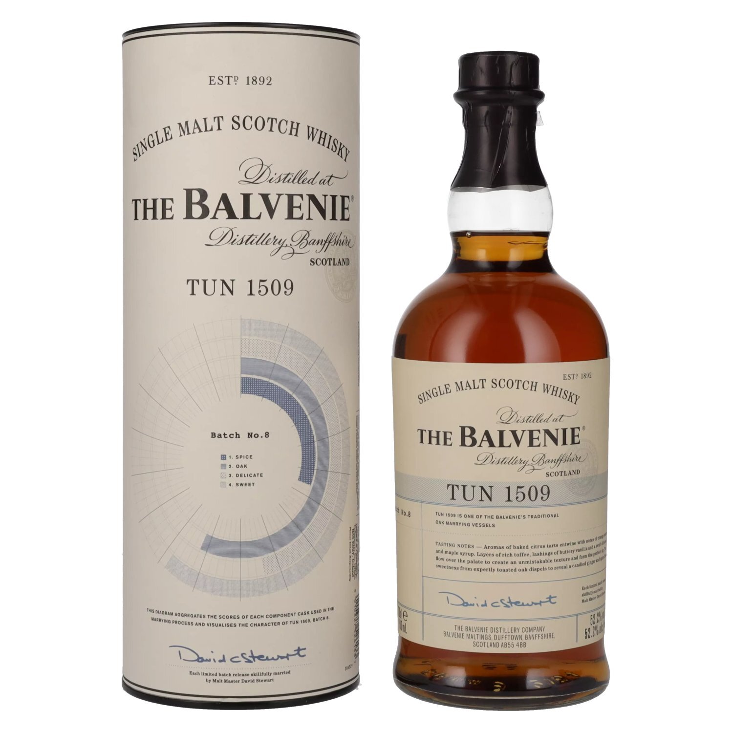 The Balvenie TUN 1509 Single Malt Scotch Whisky Batch No. 8