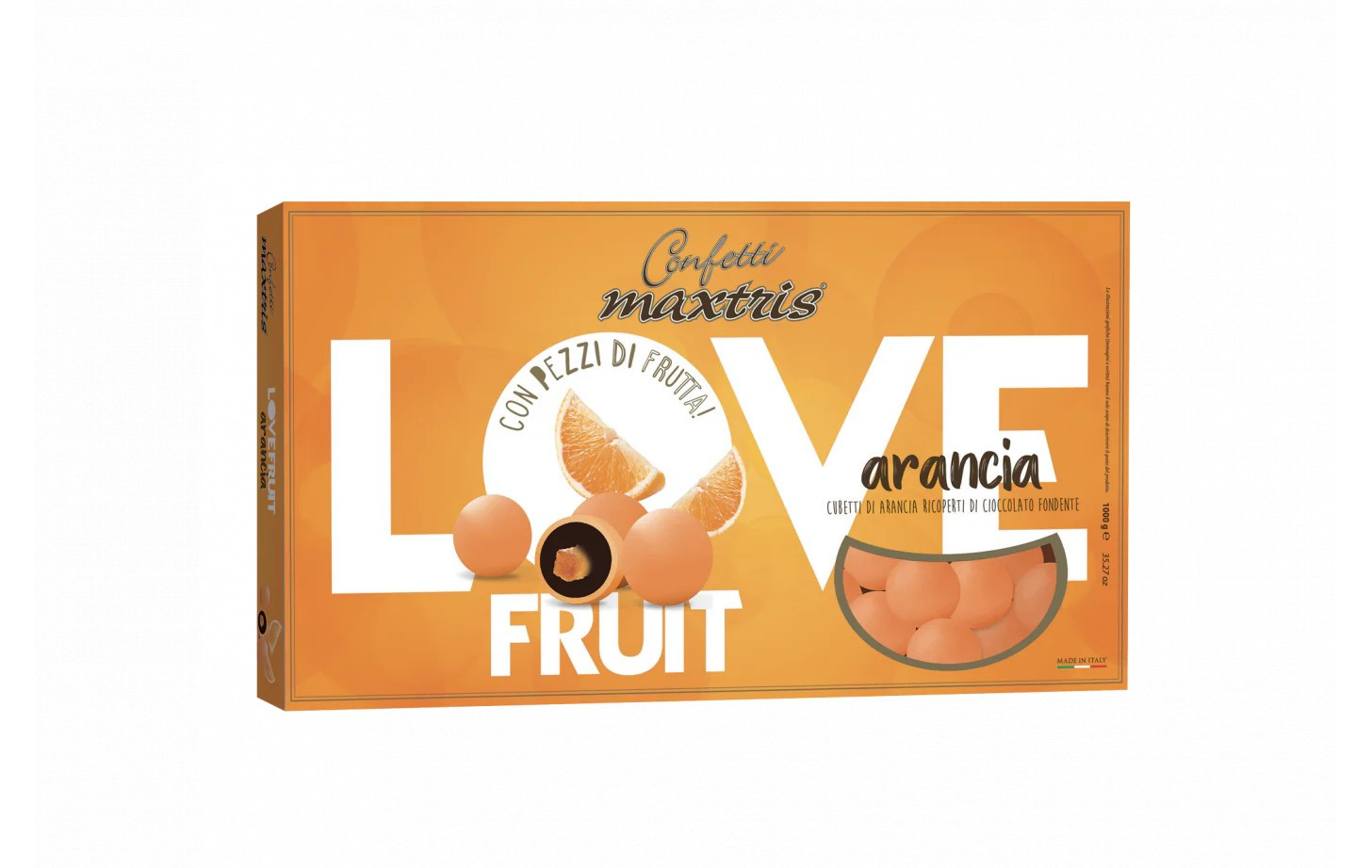 Confetti Maxtris Love Fruit 1 kg