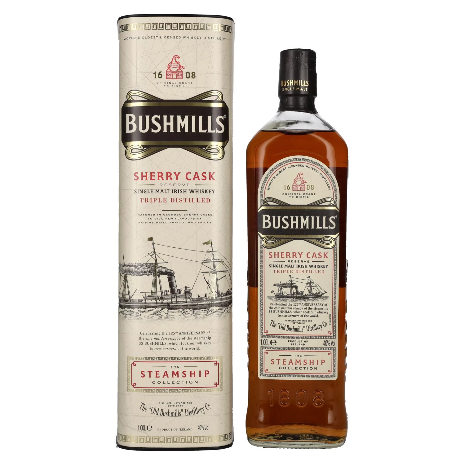 Bushmills SHERRY CASK Reserve The Steamship Collection