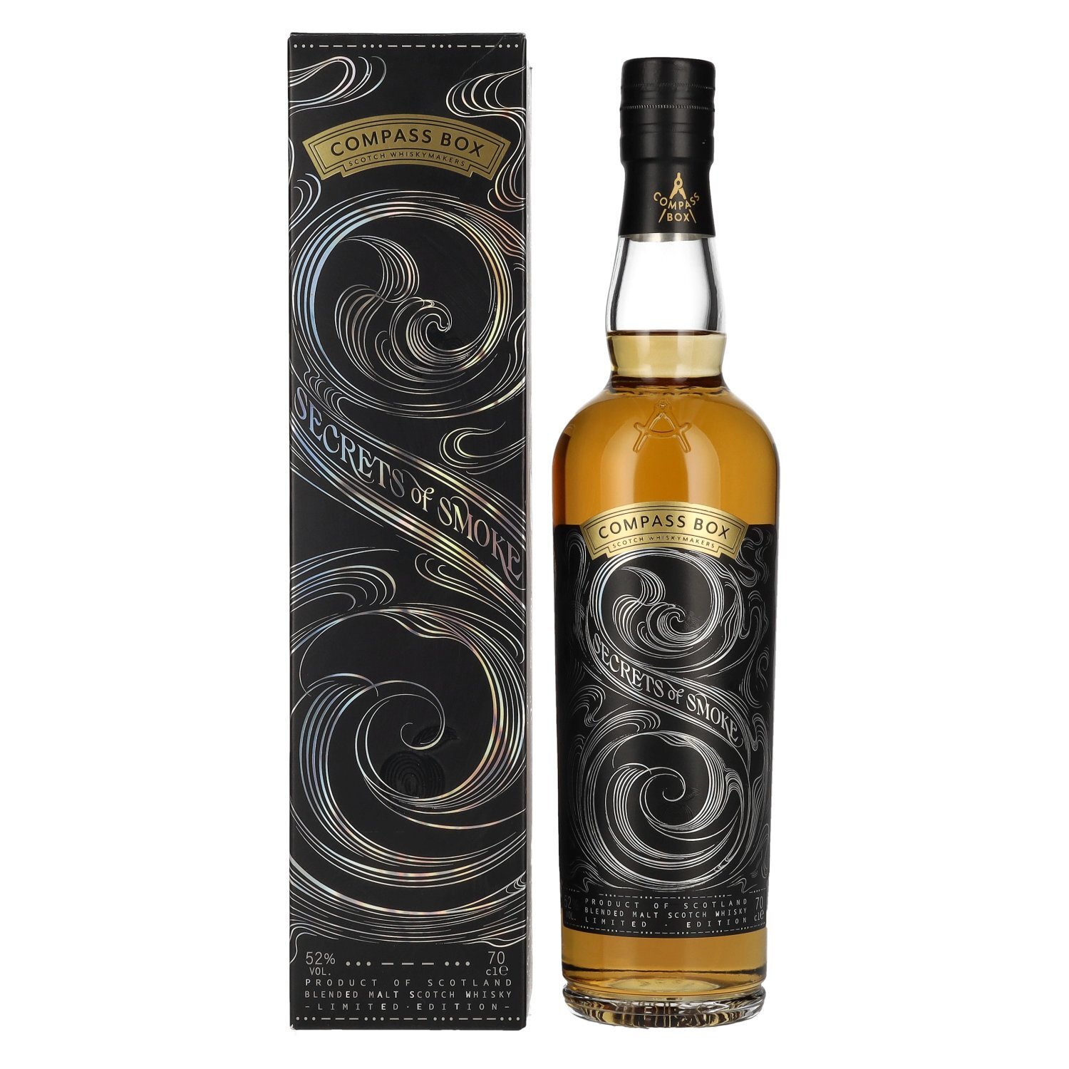 Compass Box SECRETS OF SMOKE Blended Malt Scotch Whisky