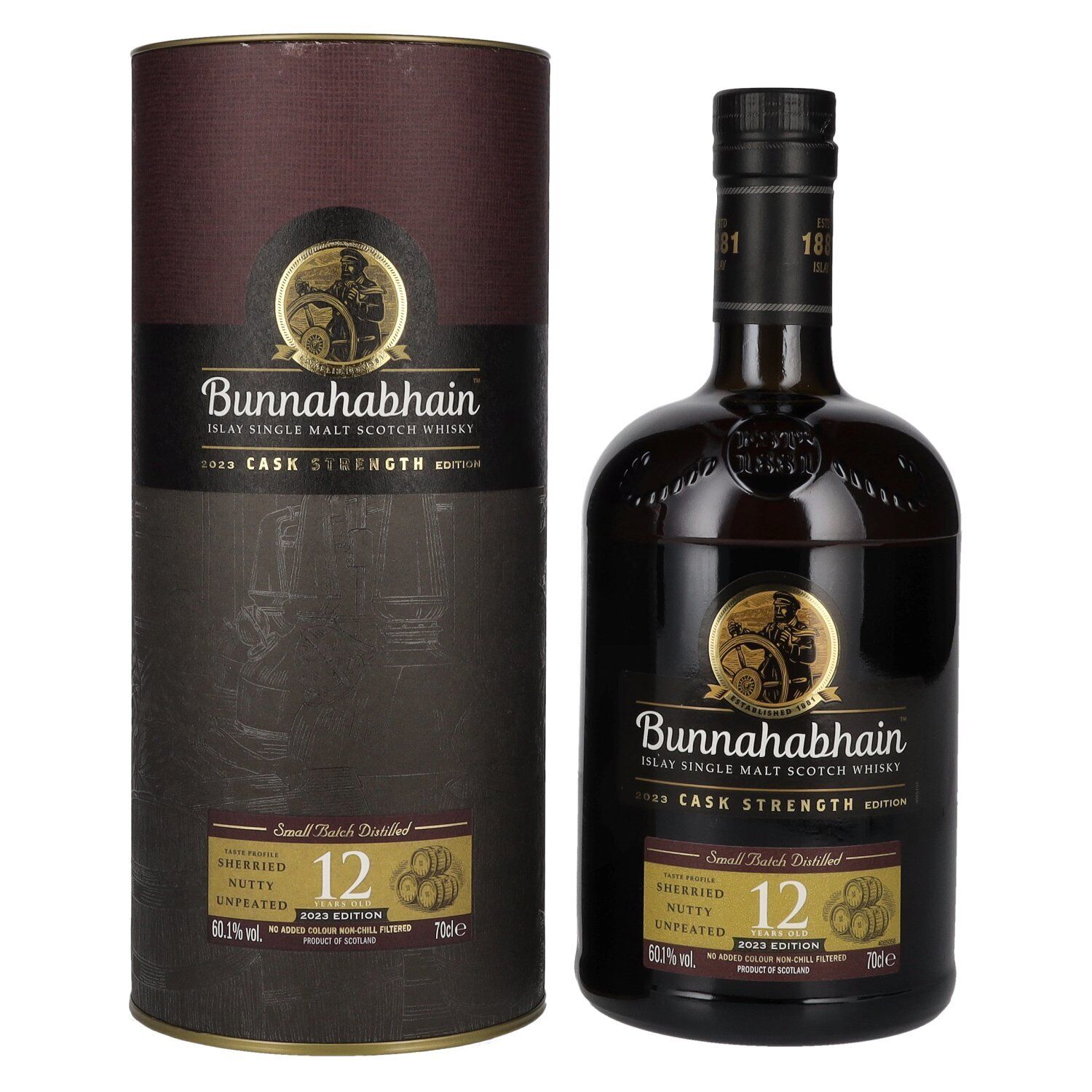 Bunnahabhain 12 Years Old Islay Single Malt Cask Strength Edition 2023