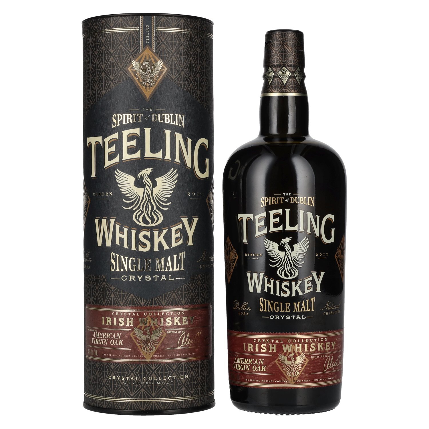 Teeling Whiskey SINGLE MALT CRYSTAL Irish Whiskey