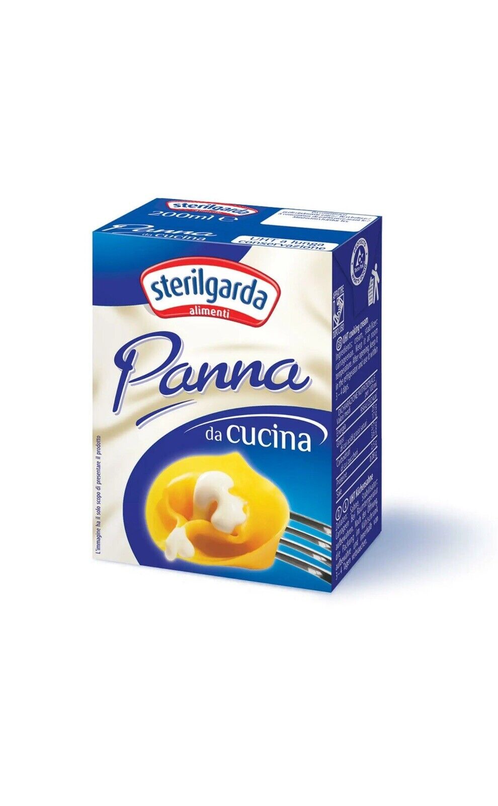 PANNA DA CUCINA STERILGARDA CUCINA DA CHEF 200 ML PASTA PRIMO CREMA LEGGERA