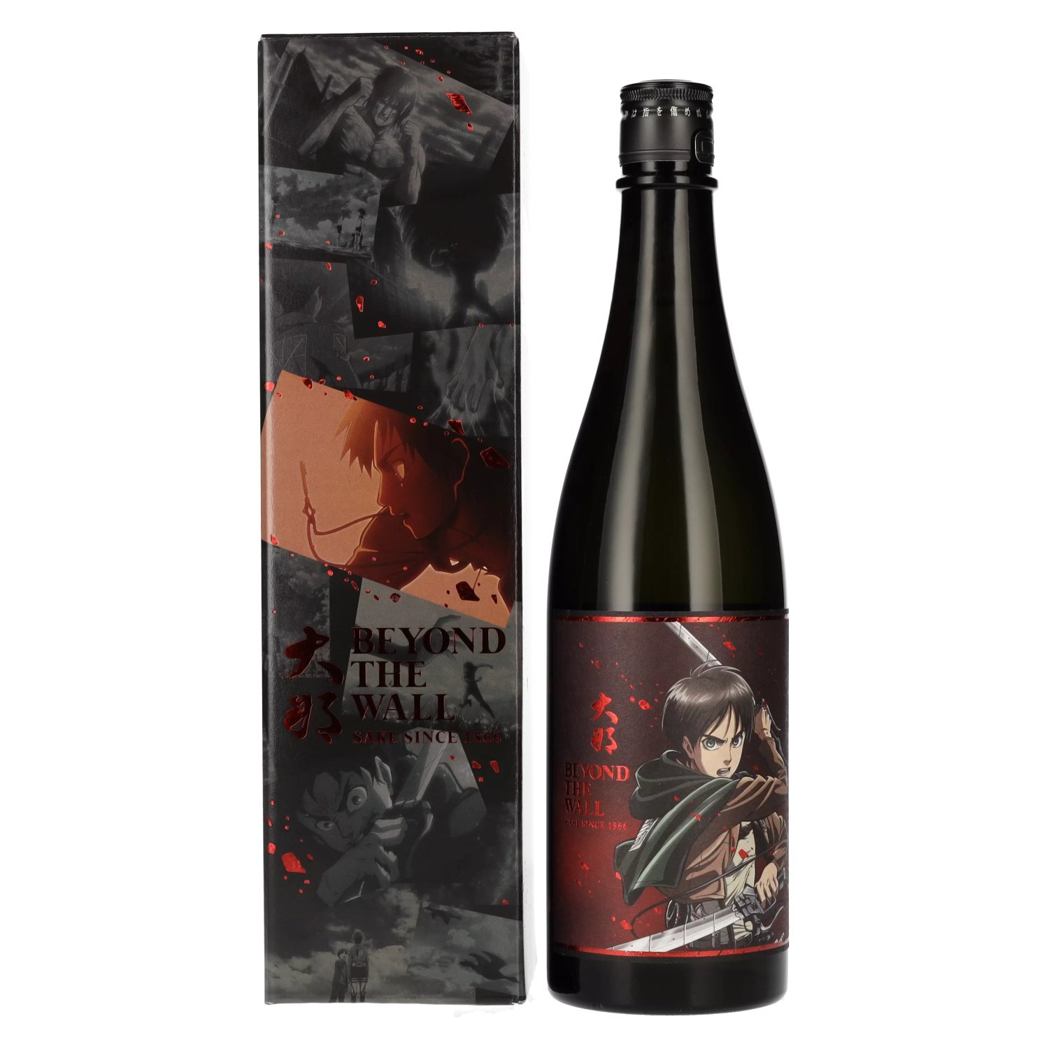 Attack on Titan x Beyond the Wall EREN Model Japanese Saké