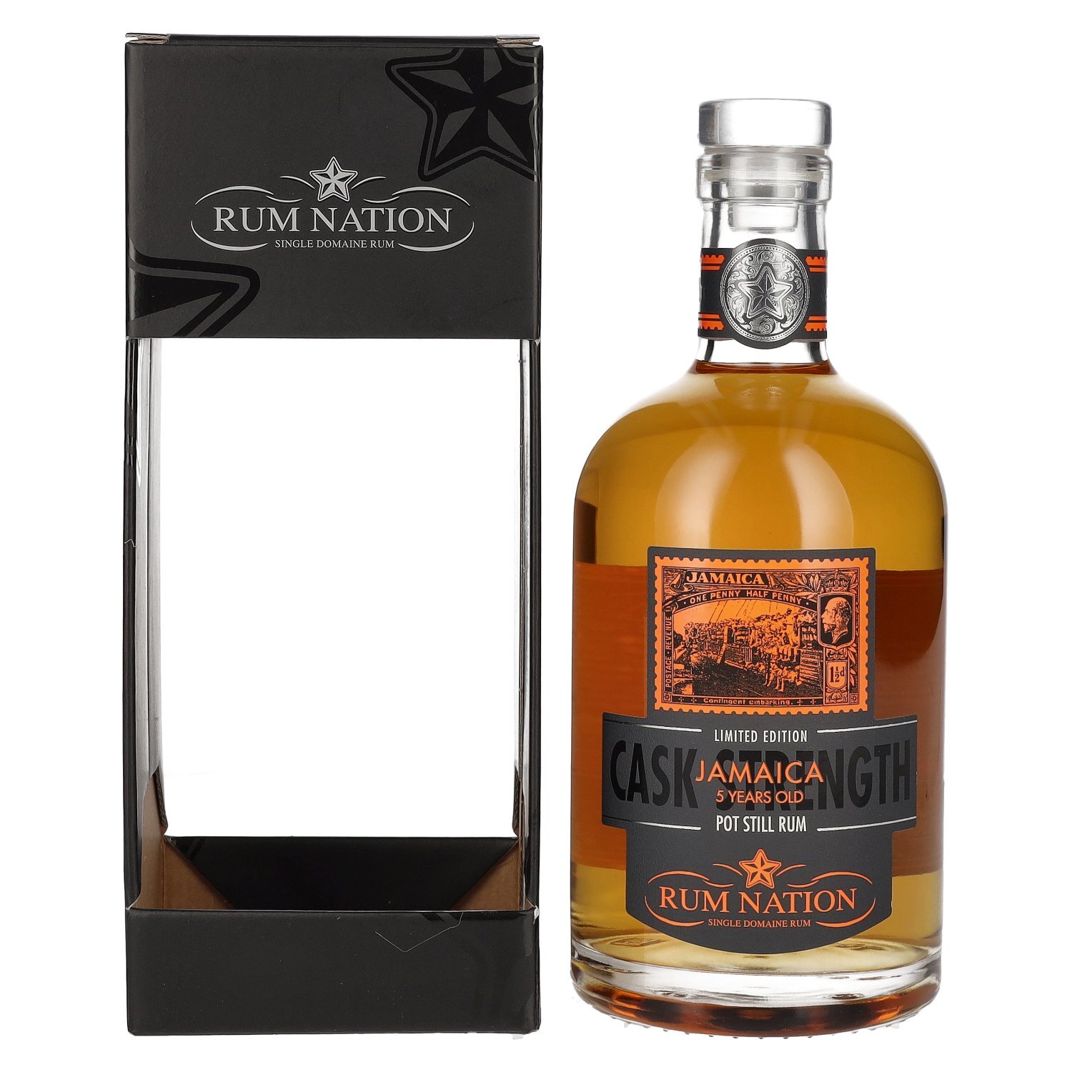 Rum Nation Jamaica 5 Years Old Pot Still Rum Cask Strength Oloroso Cask 2017/202