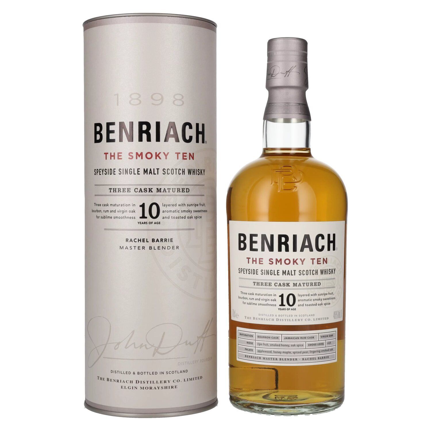 Benriach THE SMOKY TEN Single Malt Three Cask Matured