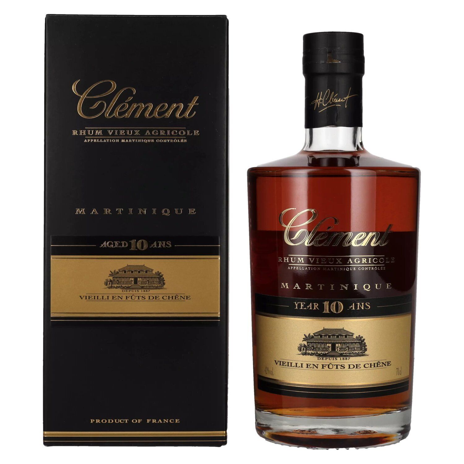 Clément Rhum Vieux Agricole 10 Ans