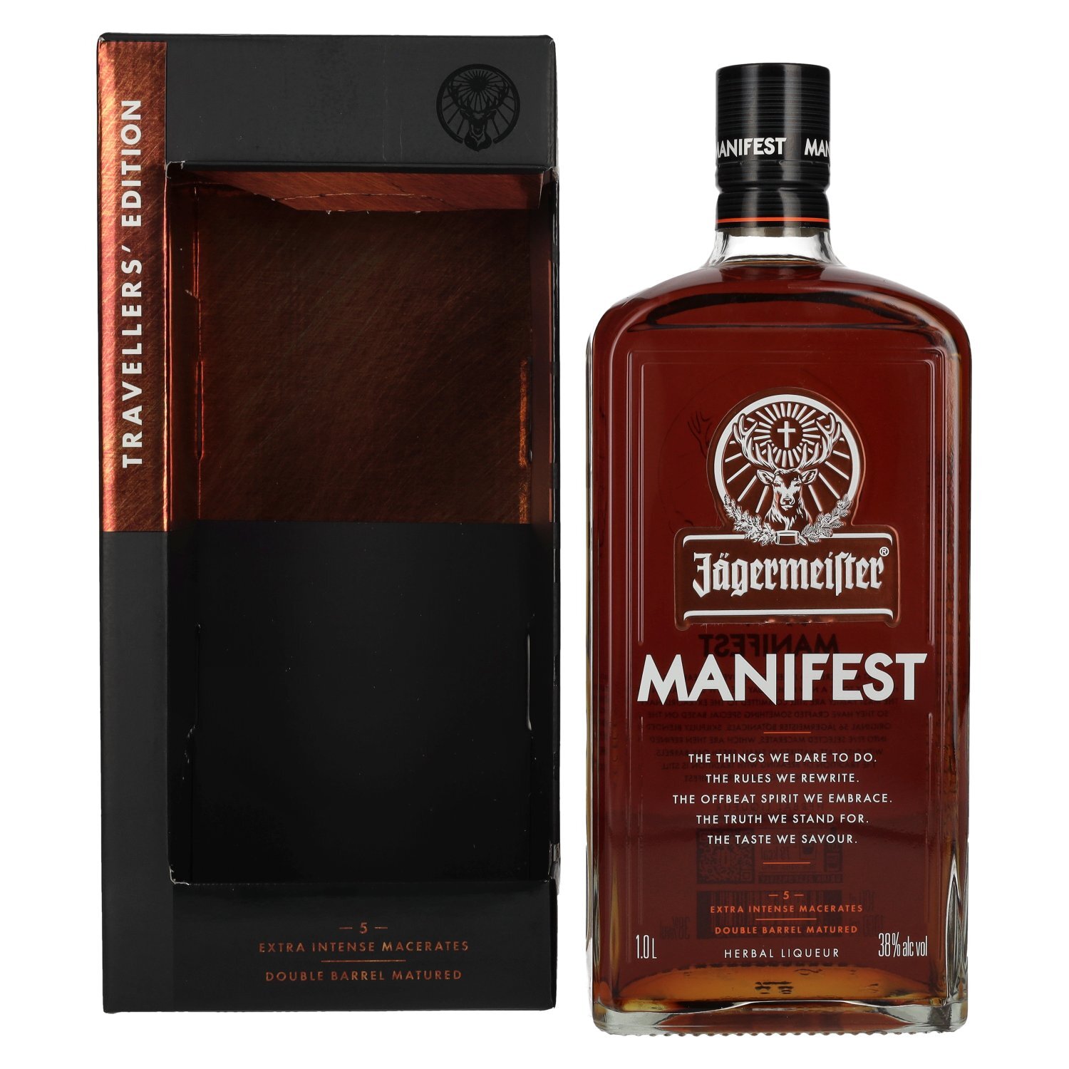 Jägermeister MANIFEST TRAVELLERS' EDITION Kräuterlikör