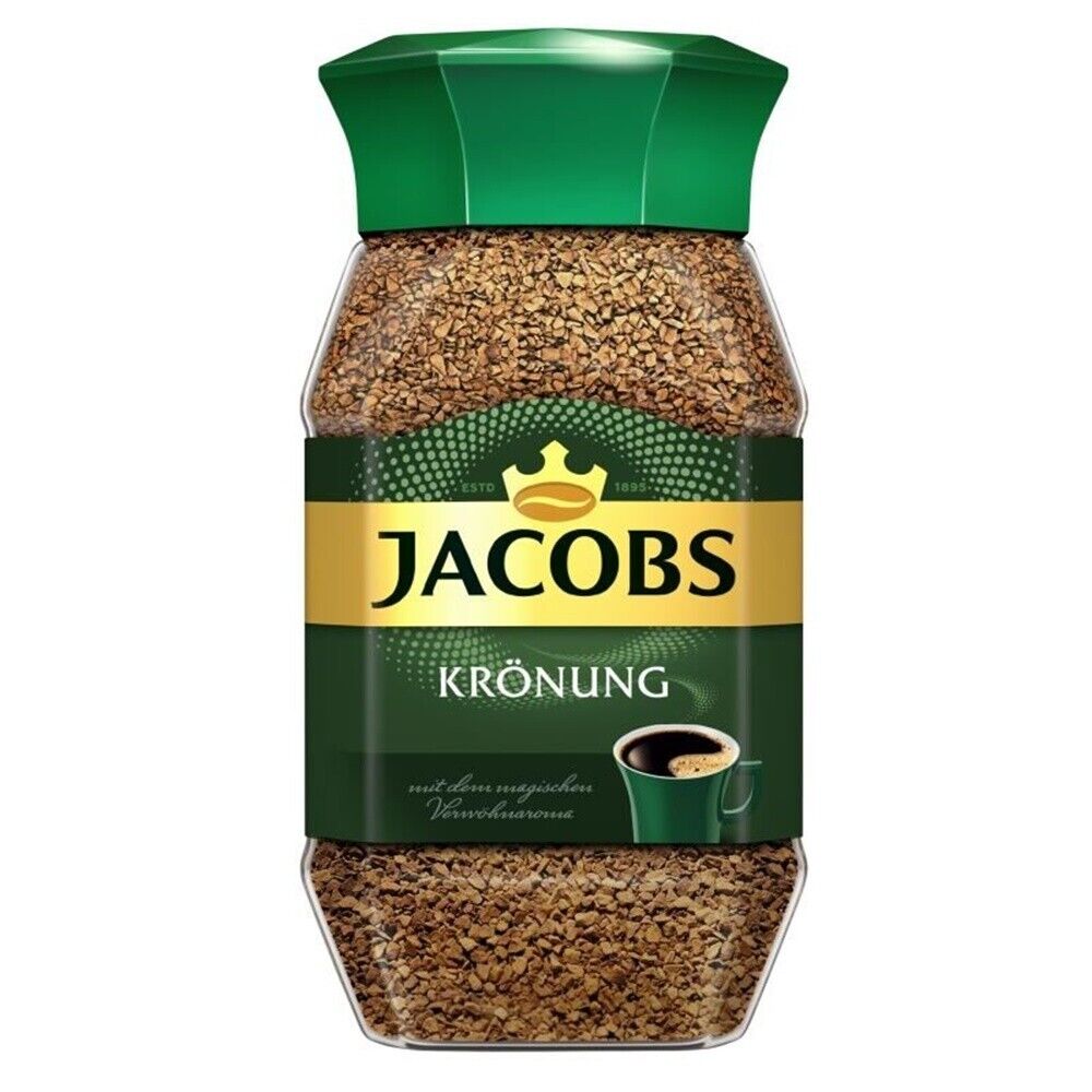 Jacobs Coffee Kronung Instant Coffee - 1 confezione da 100 gr