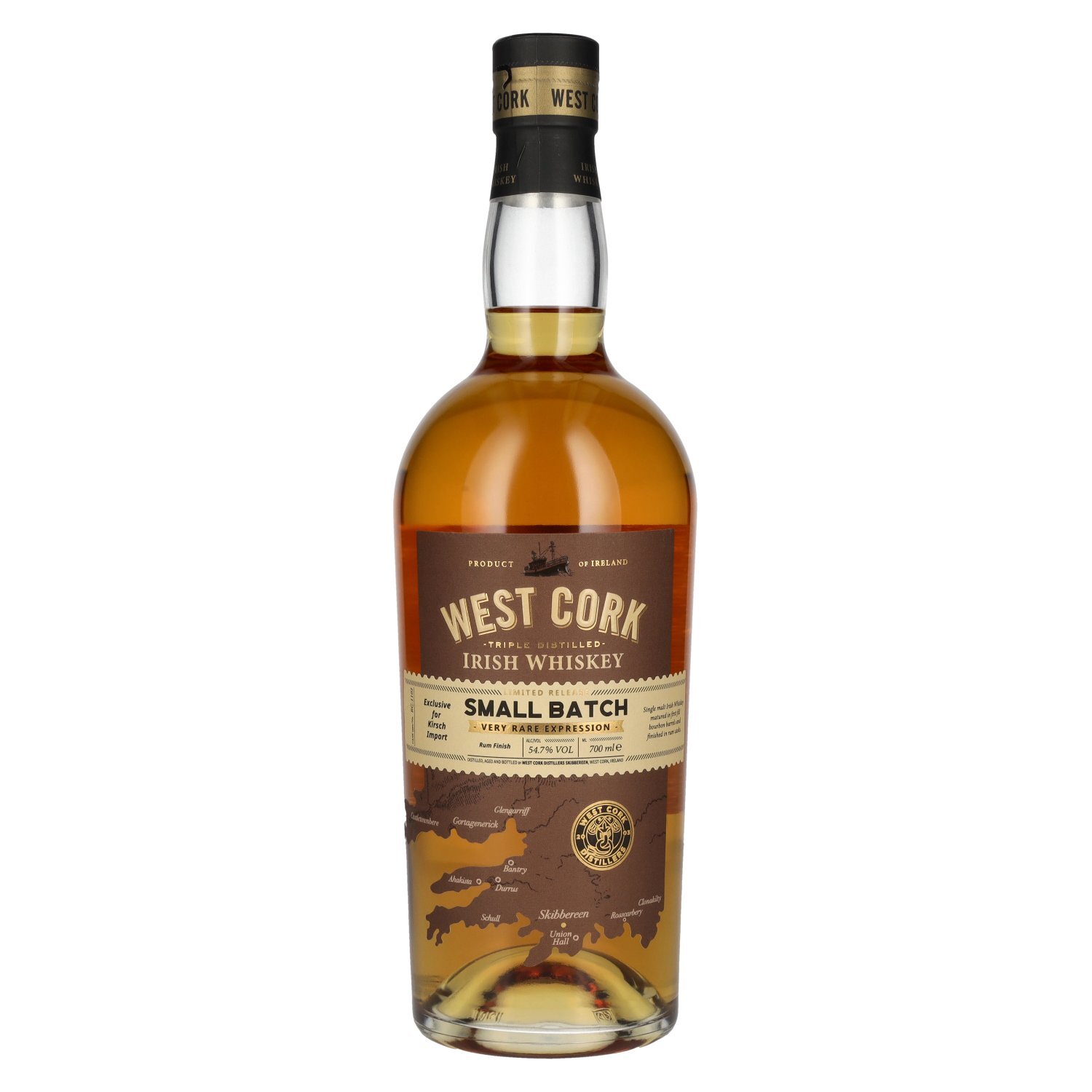 West Cork Small Batch Irish Whiskey Very Rare Expression