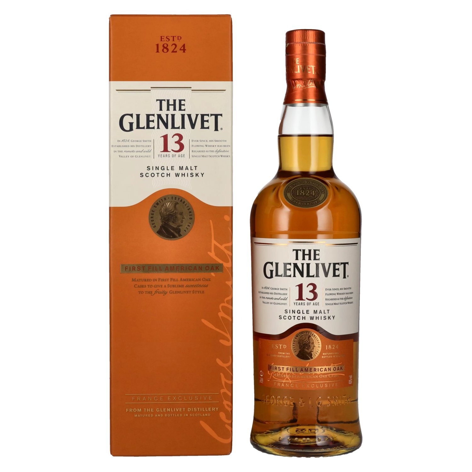 The Glenlivet 13 Years Old FIRST FILL AMERICAN OAK GB