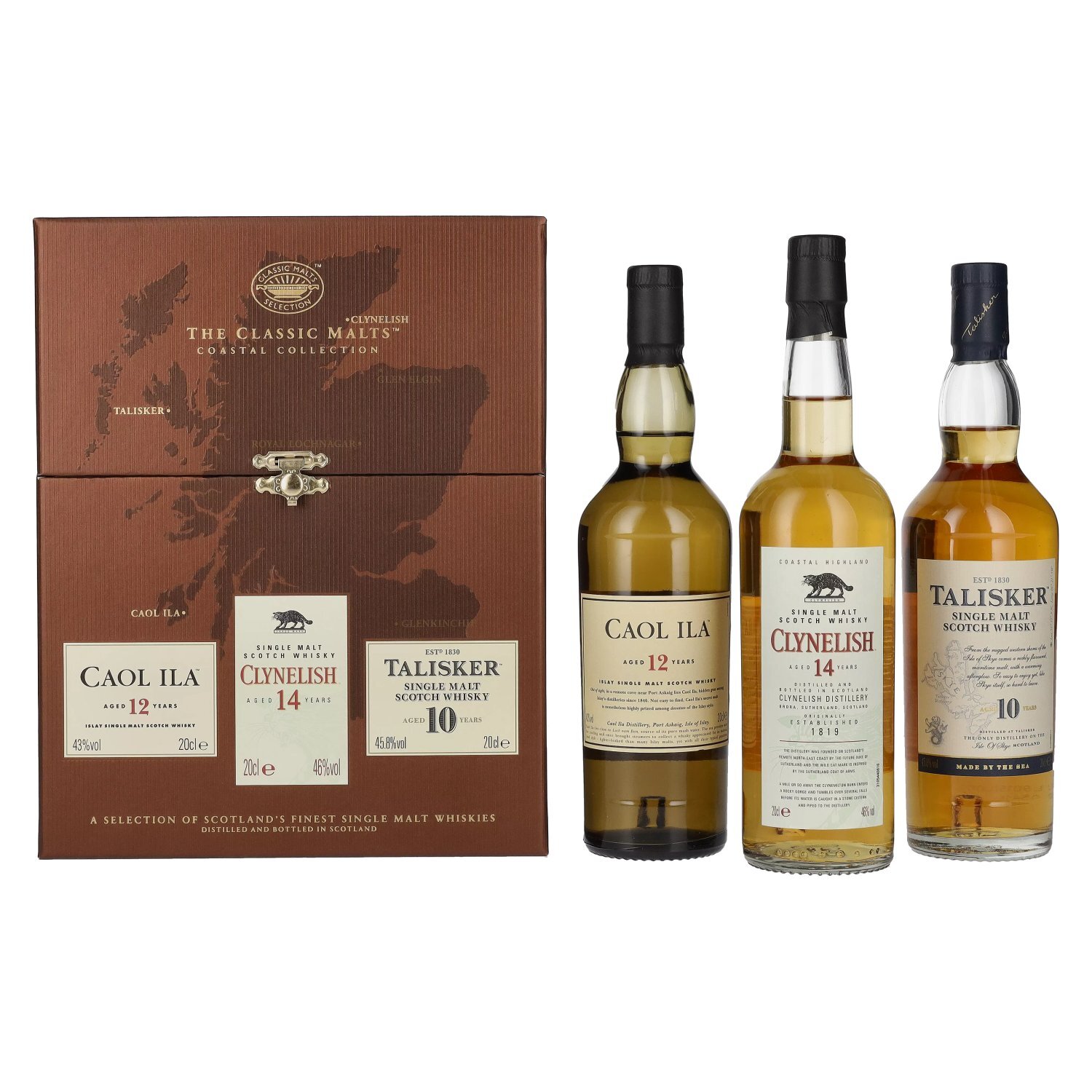 The Classic Malts Selection Collection 3x0,2l