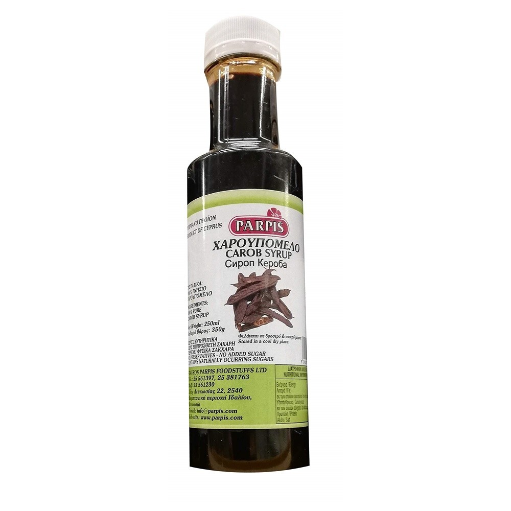 Parpis Cyprus sciroppo di carruba miele melassa 350 g-250 ml 100% puro naturale