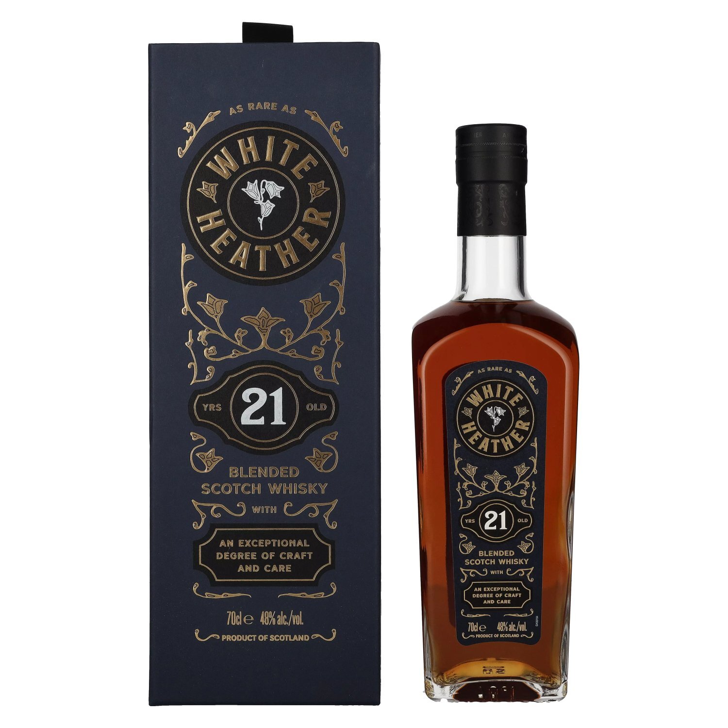White Heather 21 Years Old Blended Scotch Whisky