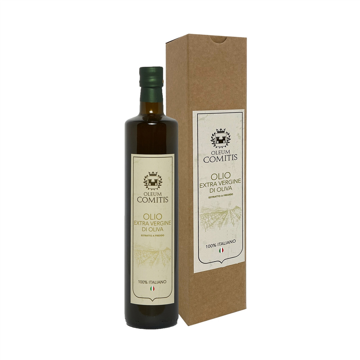 Oleum Comitis - Olio Extra Vergine di Oliva - Confezione Regalo 750 ml