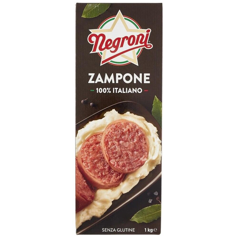 NEGRONI ZAMPONE 100% ITALIANO KG.1
