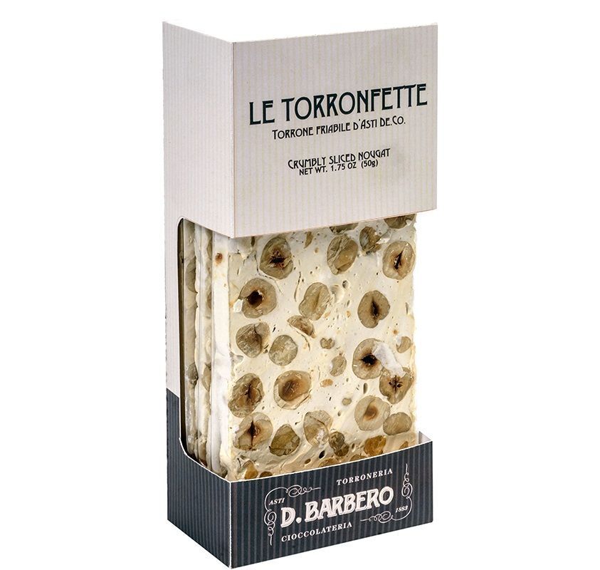 D. Barbero - Torrone "Le Torronfette" con Nocciole 200 gr.