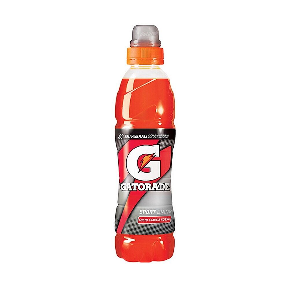Gatorade Bottiglia Sport Arancia Rossa 50cl X12 pz