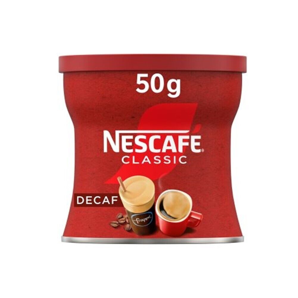 Frappe istantaneo decaffeinato classico greco Nescafe / caffè caldo 50 gr