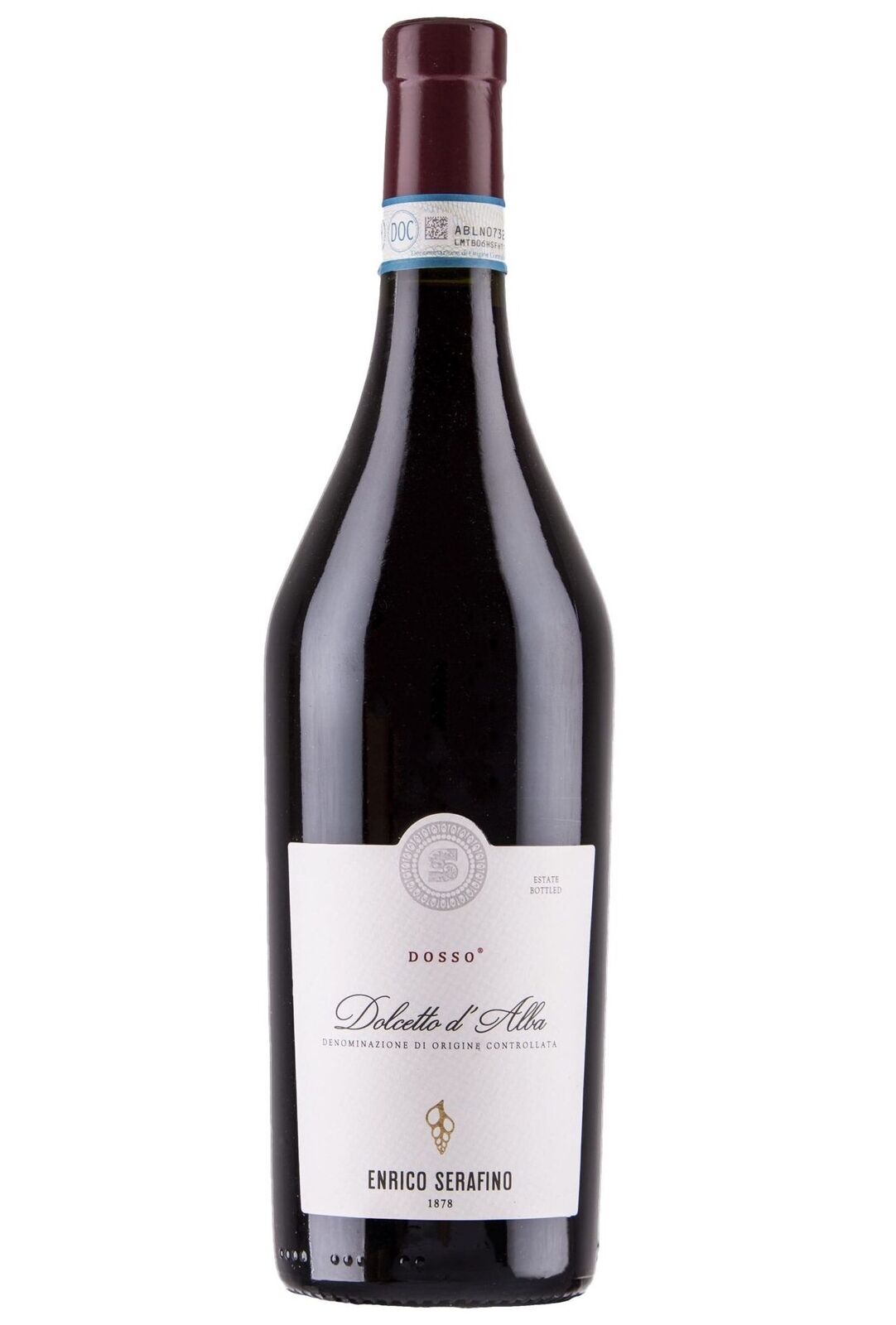 Enrico Serafino - Dolcetto d'Alba DOC "Dosso" 2022 0,75 lt.