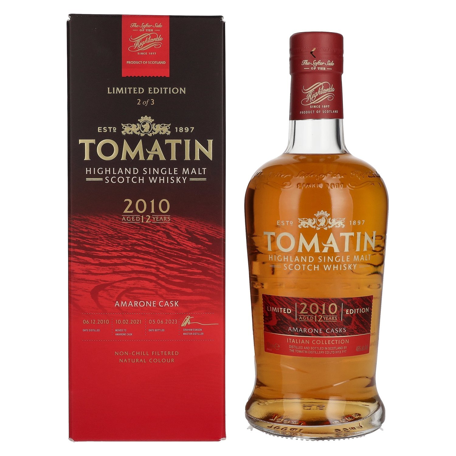 Tomatin 12 Years Old Italian Collection AMARONE CASKS 2010