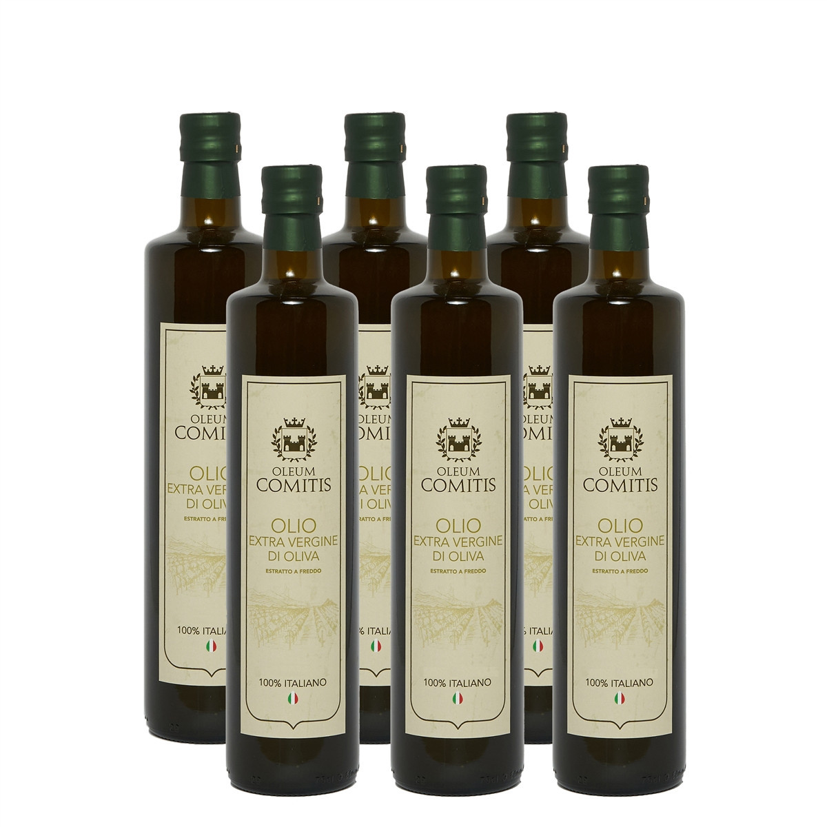 Oleum Comitis - Olio Extra Vergine di Oliva - 6 x 750 ml