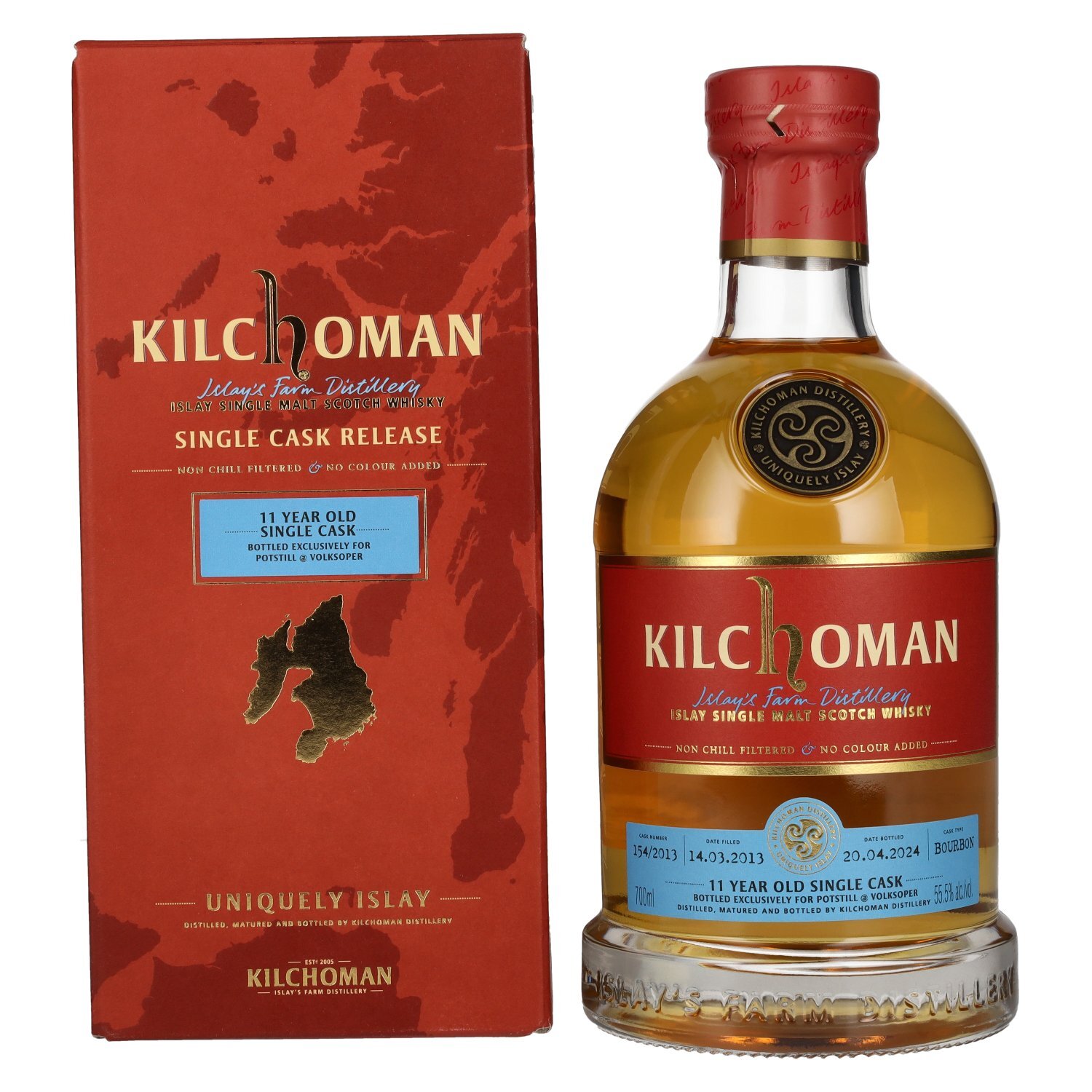 Kilchoman 11 Years Old Islay Single Cask Release 2024