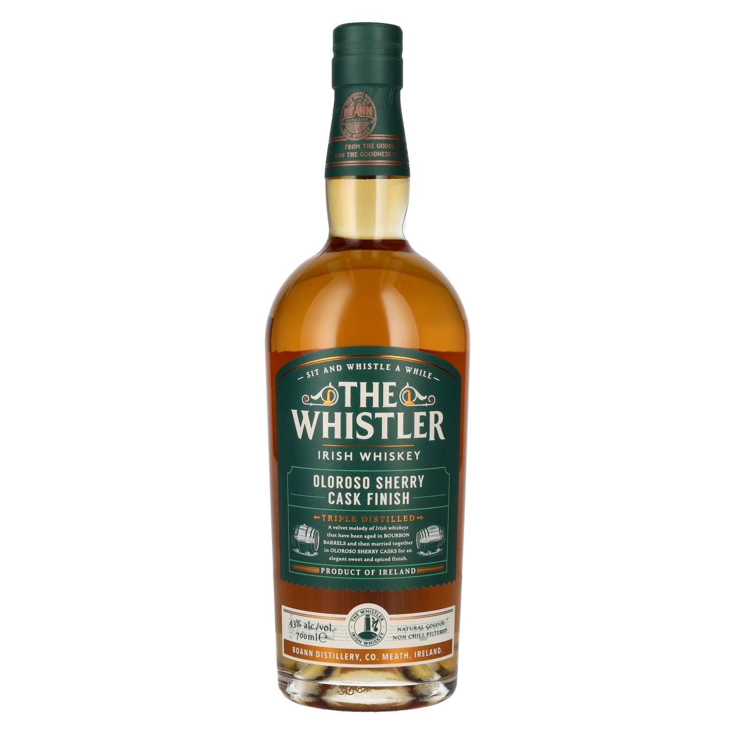 The Whistler Irish Whiskey OLOROSO SHERRY CASK FINISH