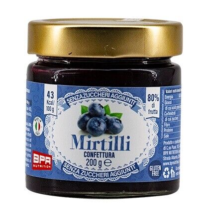 BPR Confettura MIRTILLI 200g