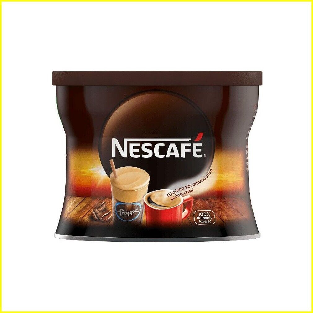 Caffè istantaneo classico Nescafe Frappe greca calda o fredda - 1 confezione ...