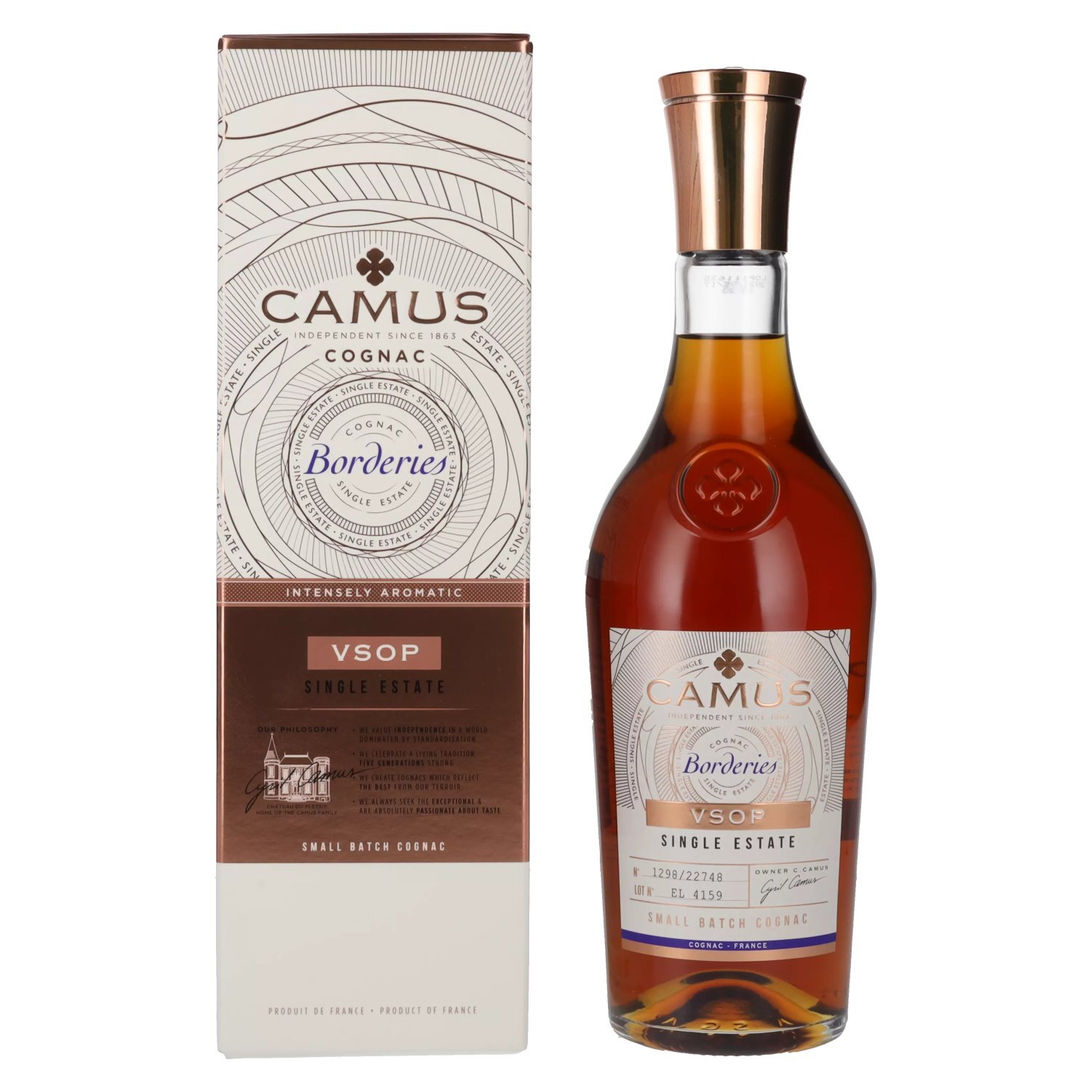 Camus VSOP Borderies Single Estate Cognac