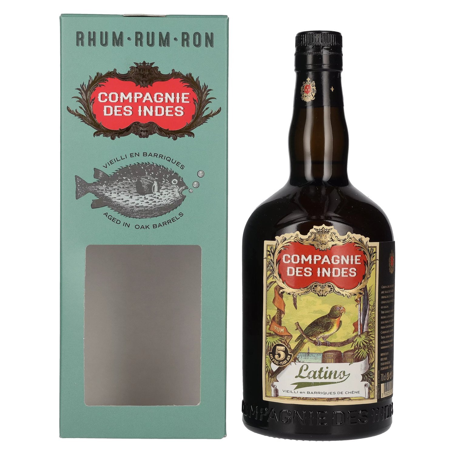 Compagnie des Indes Latino Rum 5 ans