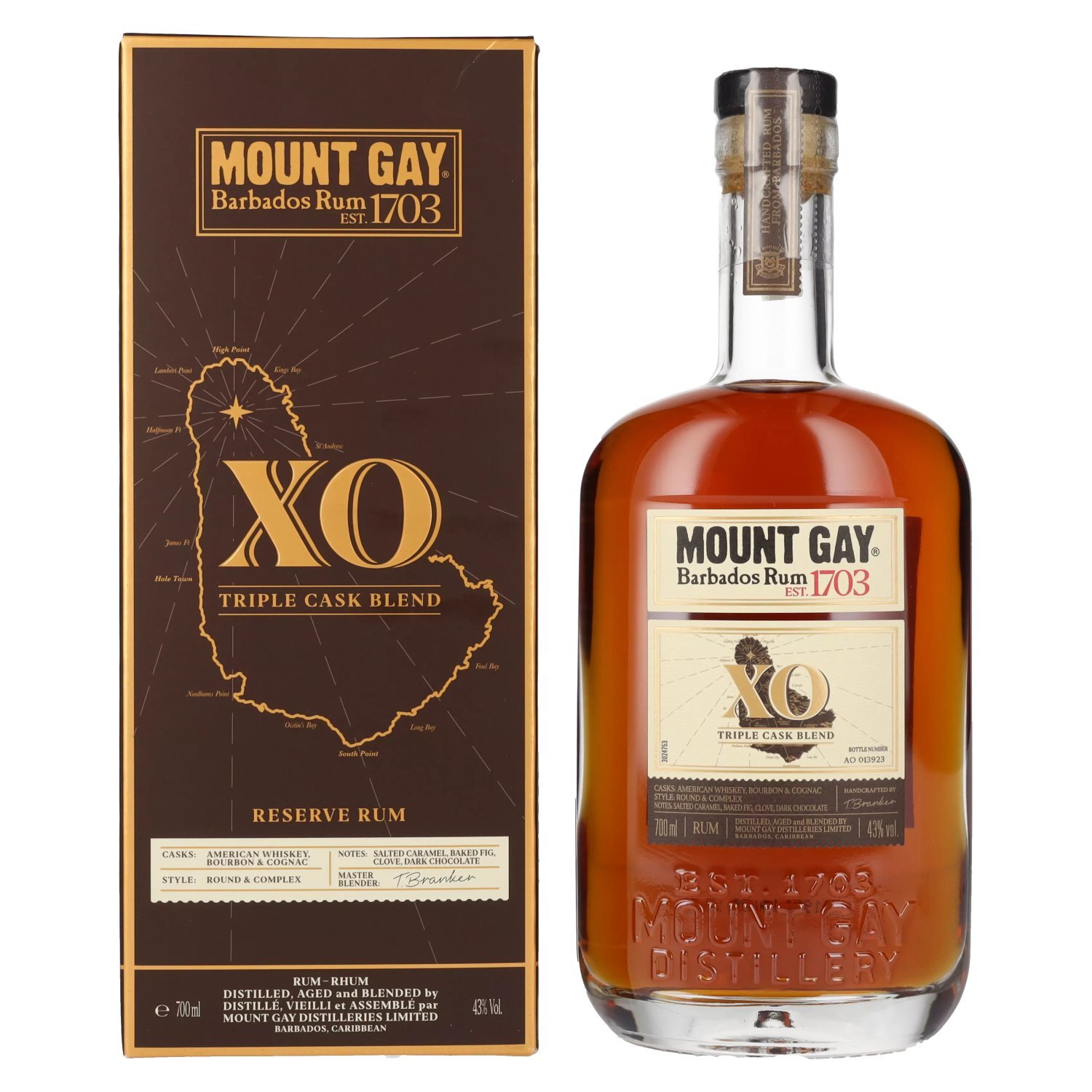 Mount Gay 1703 XO Triple Cask Blend