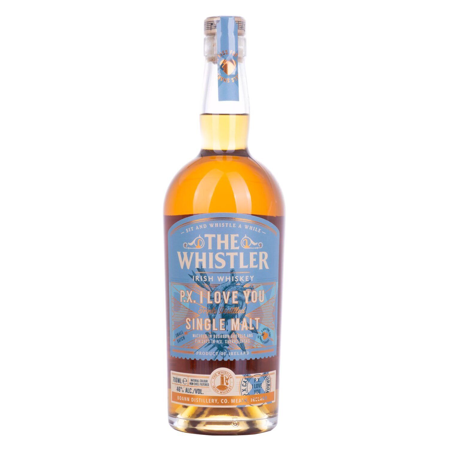 The Whistler Irish Whiskey P.X. I LOVE YOU Single Malt