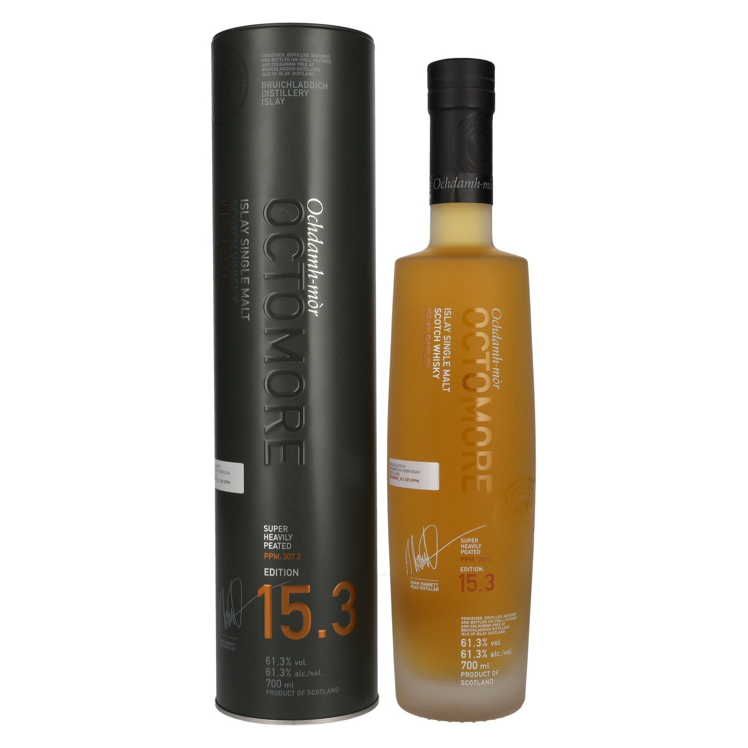 Octomore EDITION: 15.3 Super Heavily Peated Islay Single Malt