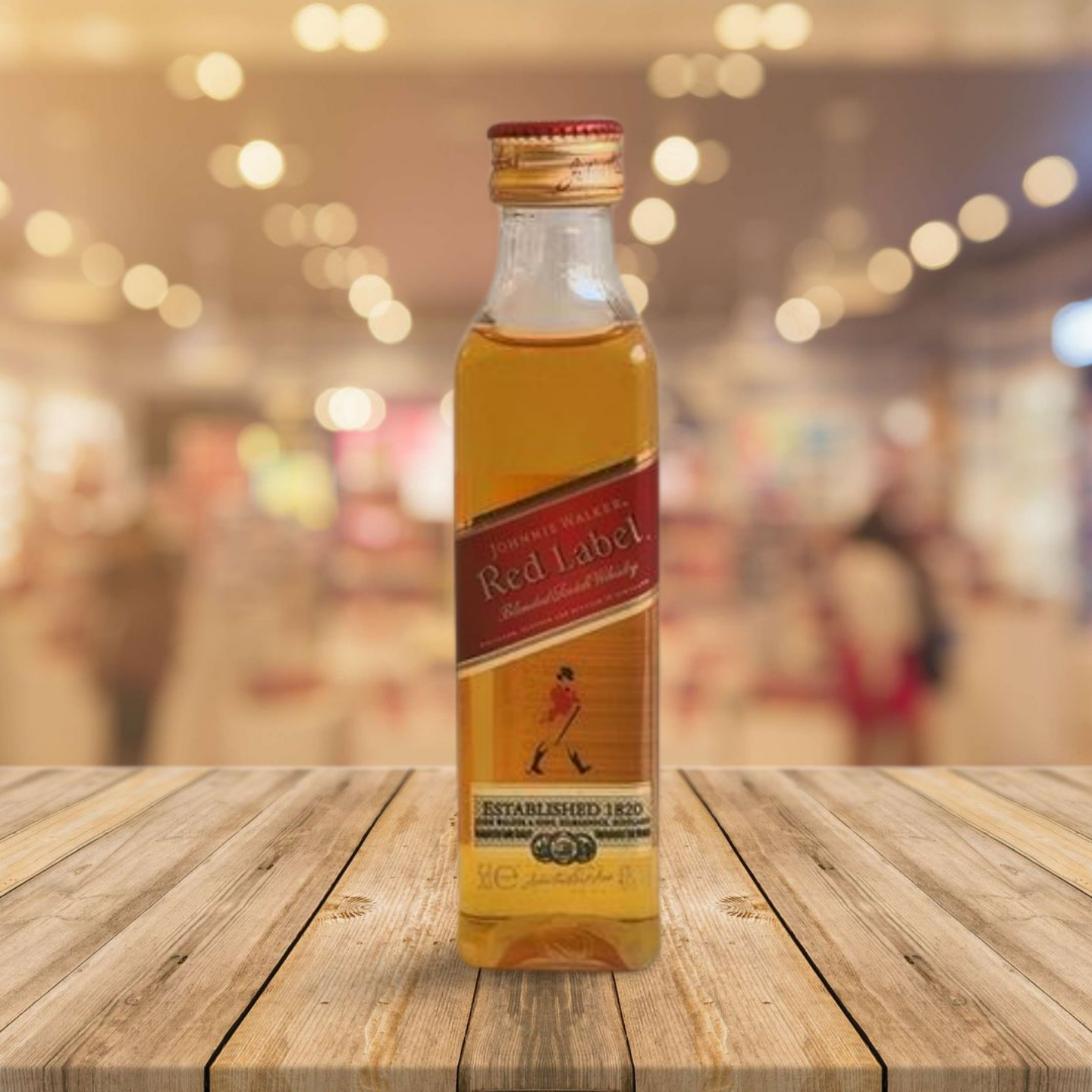 Johnnie Walker Red Label Whisky bottiglia mignon miniatura tascabile bomboniera