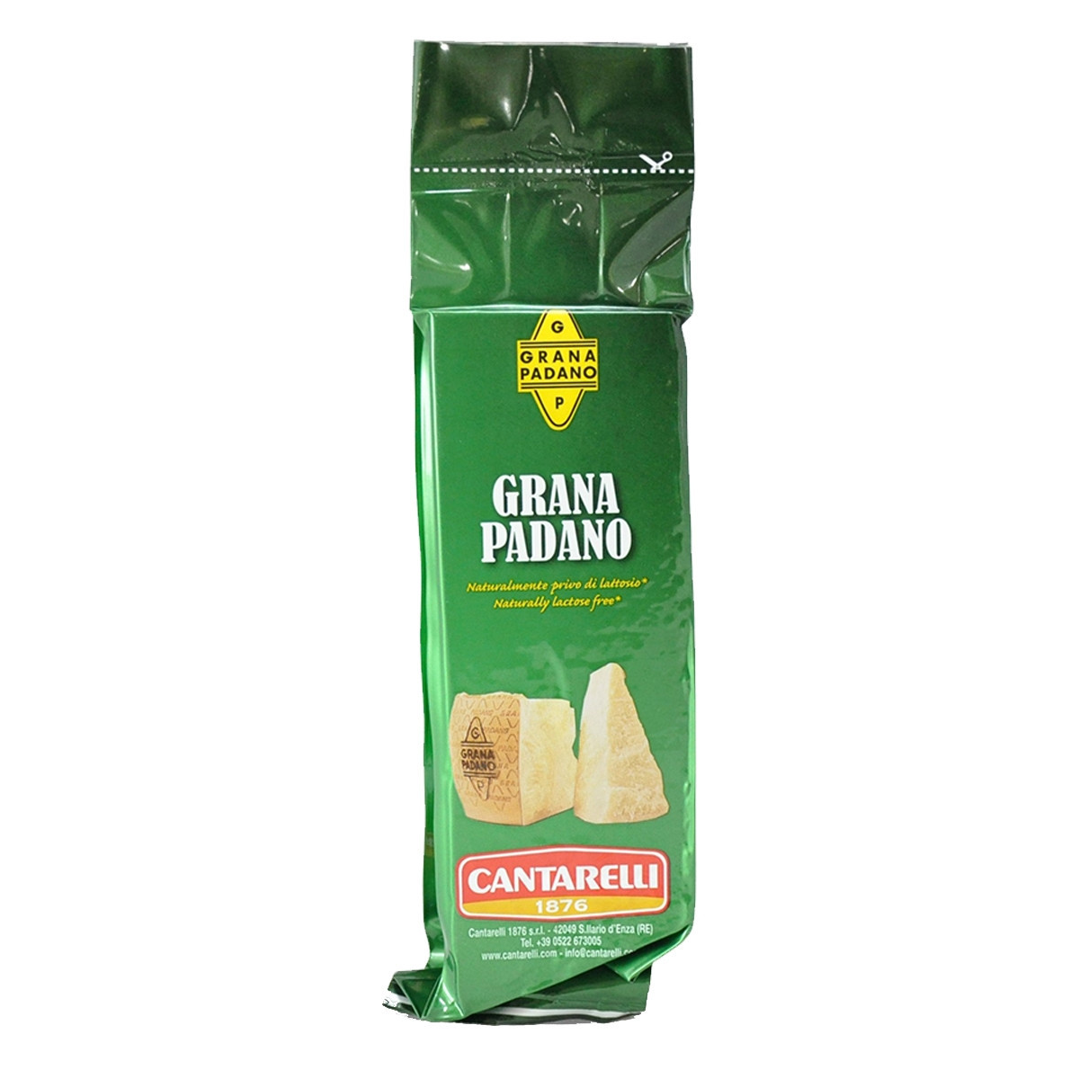Cantarelli 1876 - Grana Padano DOP - Stagionatura Naturale Oltre 16 Mesi - 1 Kg