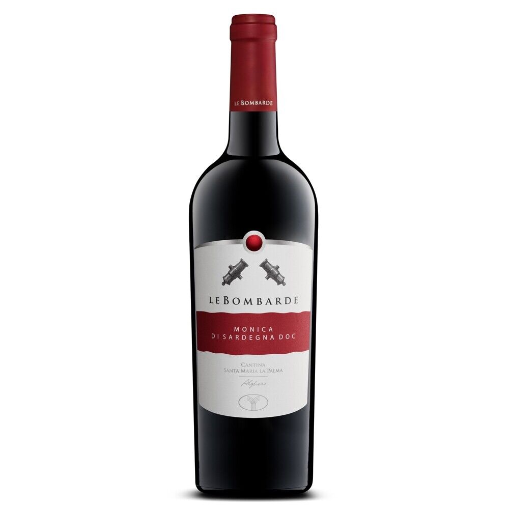 Vino  Le Bombarde Monica DOC 75 cl X 6 pz
