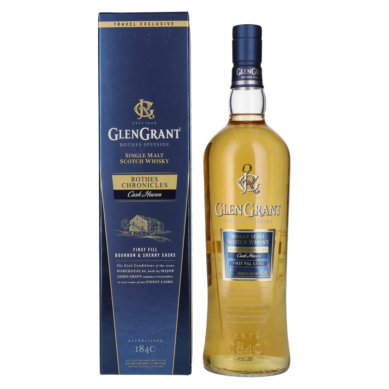 Glen Grant Rothes Chronicles CASK HAVEN Single Malt Scotch Whisky